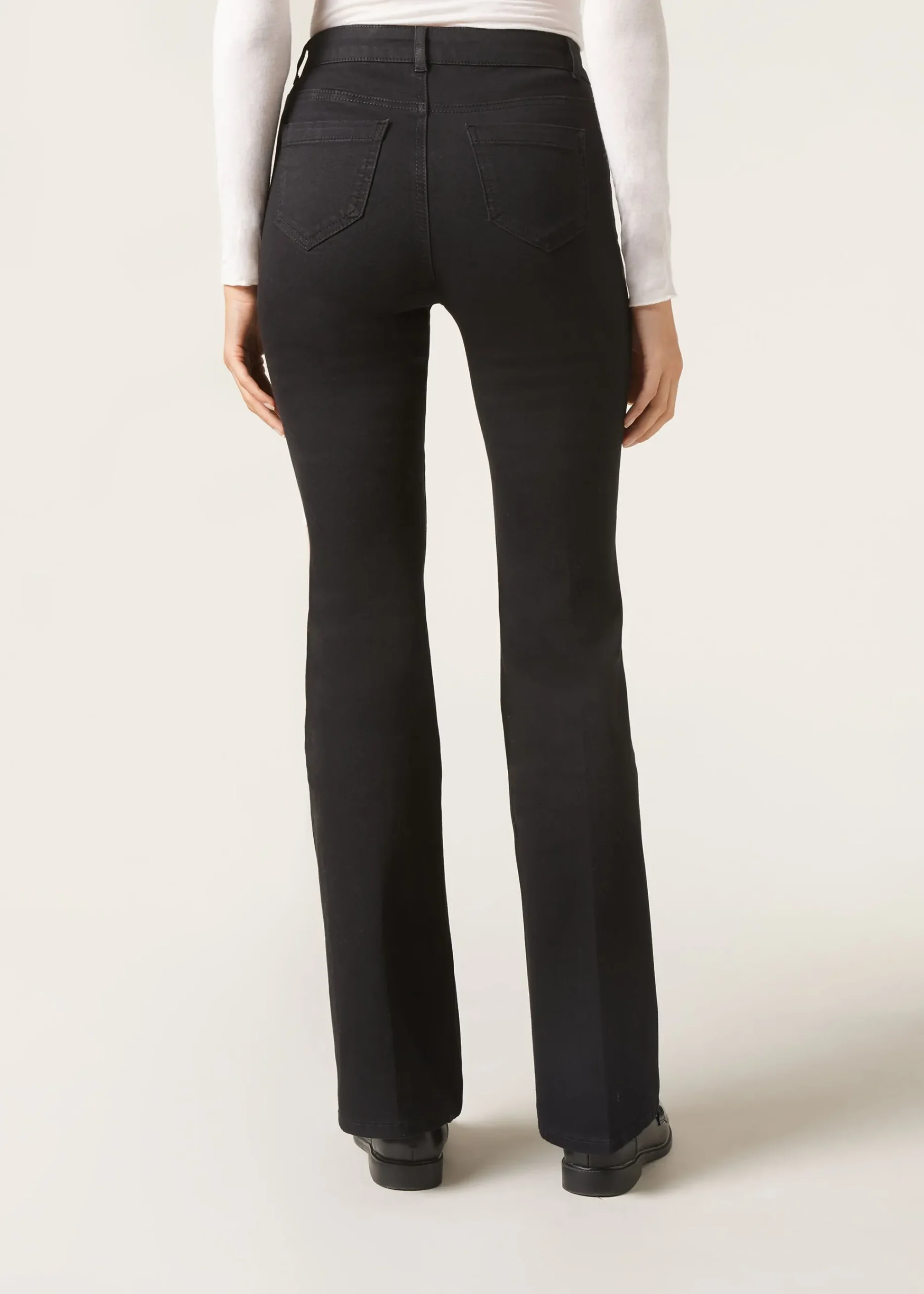 Jeans^Calzedonia Flared Jeans 3293 - Black Denim