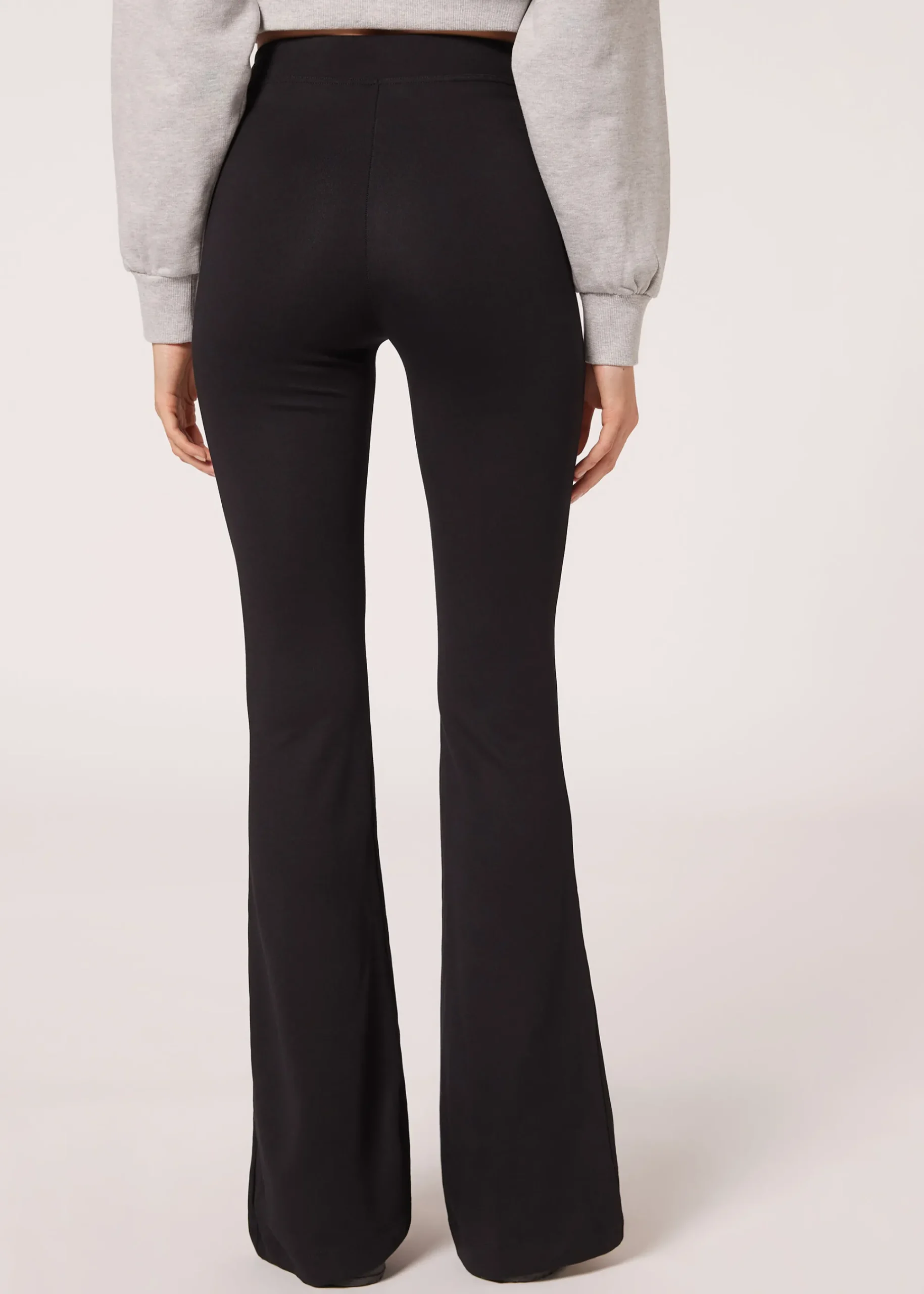 Trousers^Calzedonia Flared Leggings 019 - Black