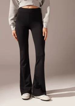 Trousers^Calzedonia Flared Leggings 019 - Black