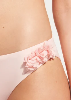 Bikini^Calzedonia Floral Bikini Bottoms Honolulu 698C - Pink Flowers
