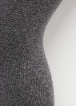 Tights^Calzedonia Girl Eco Cotton Tights 1811 - Dark Grey Melange