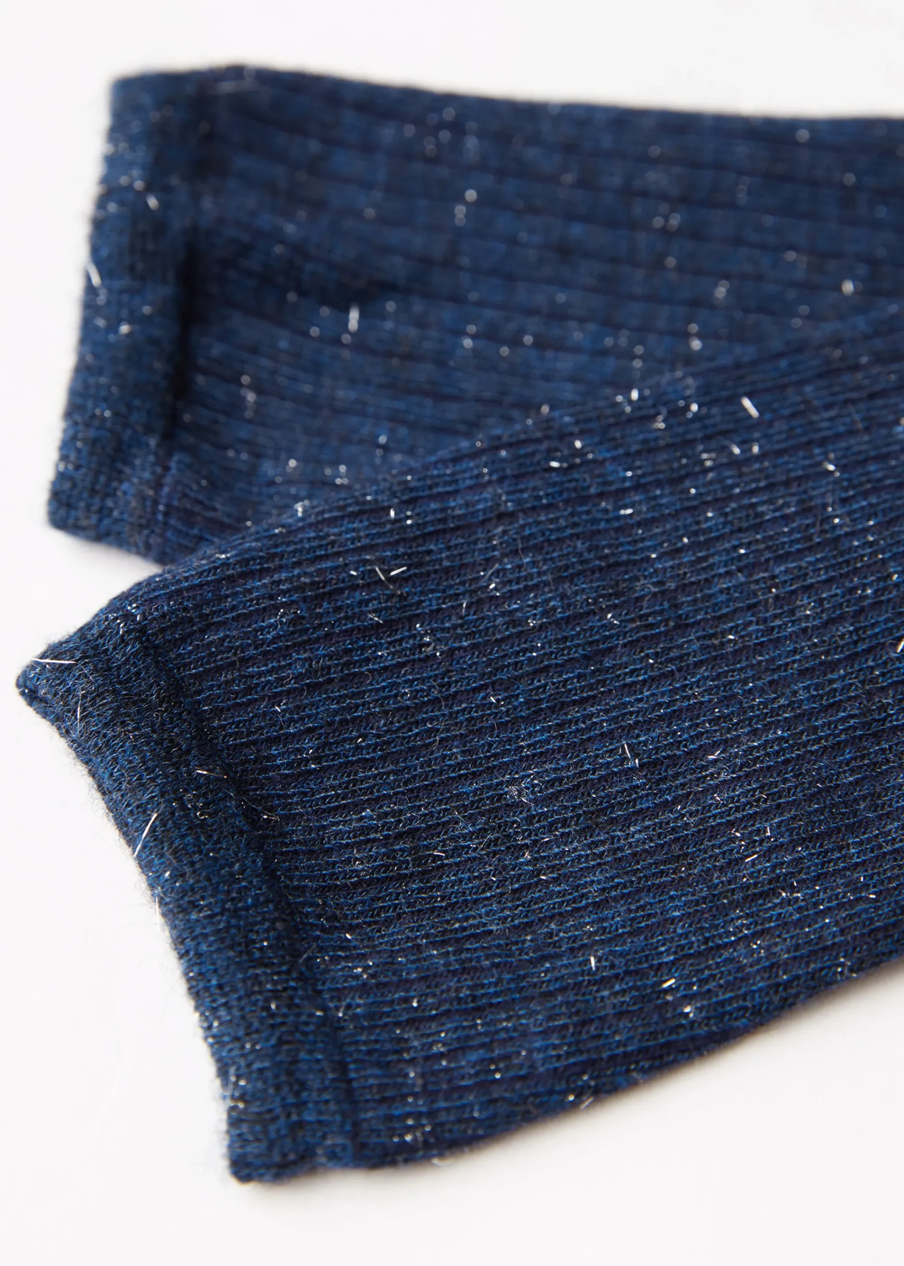 Short Socks^Calzedonia Girls' Glitter Cashmere Short Socks 9372 - Ch-Costa Blu