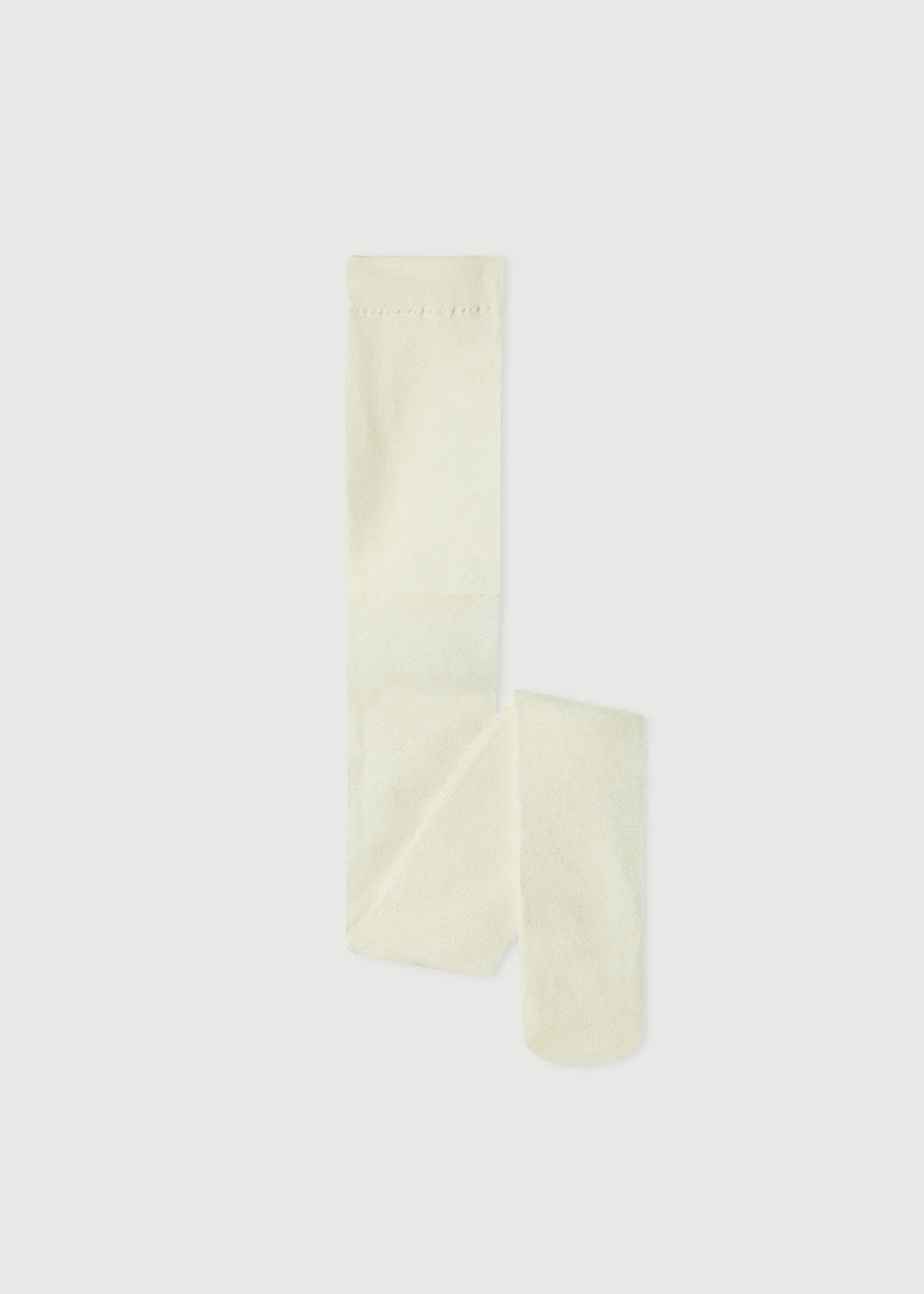 Tights^Calzedonia Girls' Glitter Microfibre Tights 4731 - Milk White Glitter
