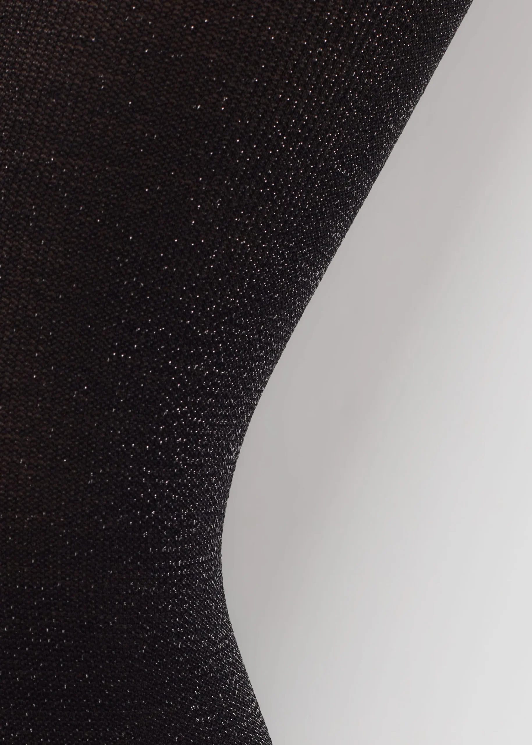 Tights^Calzedonia Girls' Glitter Microfibre Tights 4733 - Black Glitter