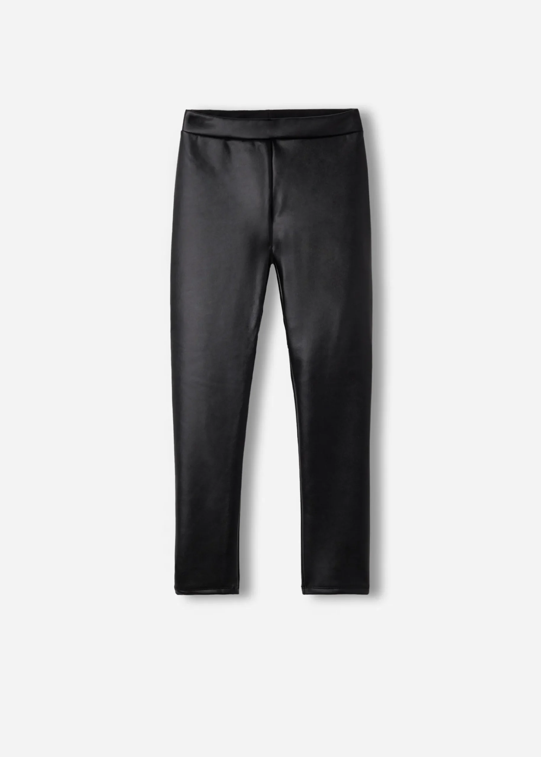 Leggings^Calzedonia Girls' Leather Effect Thermal Leggings 019 - Black