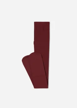 Tights^Calzedonia Girls' Soft Touch 50 Denier Tights 2240 - Wine Red Purple
