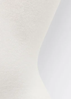 Tights^Calzedonia Girls' Super Opaque Tights With Cashmere 001 - White
