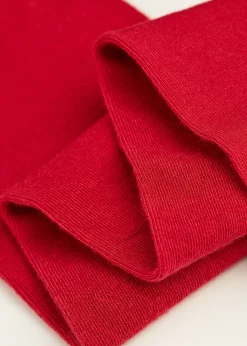 Tights^Calzedonia Girls' Super Opaque Tights With Cashmere 1094 - Red Paint