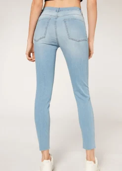 Jeans^Calzedonia High Waist Skinny Jeans 5224 - Light Denim Blue