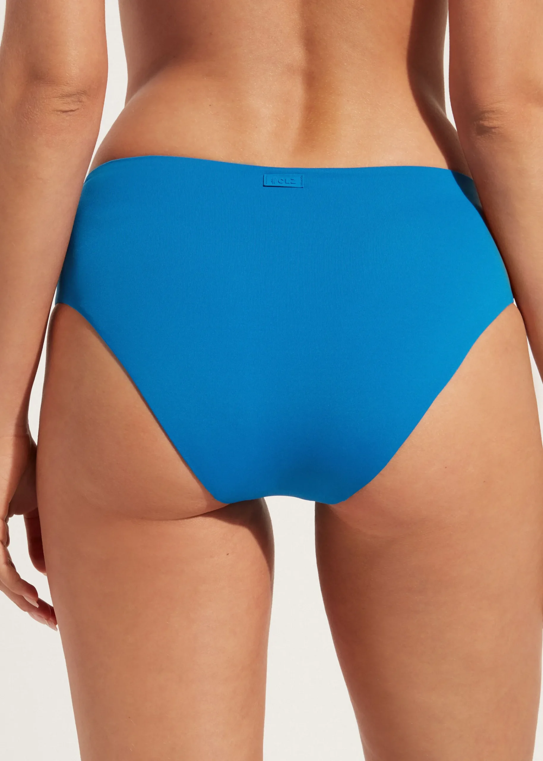Bikini^Calzedonia High-Waisted Bikini Bottoms Indonesia 681C - Electric Blue