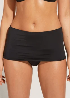 Bikini^Calzedonia High-Waisted Bikini Bottoms Indonesia 06 - Black