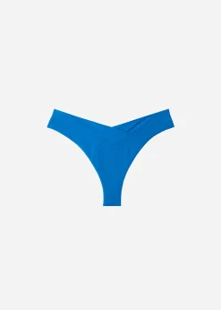 Bikini^Calzedonia High-Waisted V-Cut Bikini Bottoms Indonesia 681C - Electric Blue