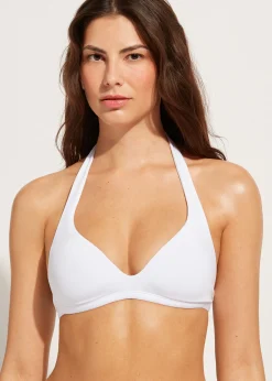Bikini^Calzedonia Indonesia Soft Padded Triangle Bikini Top 01 - White