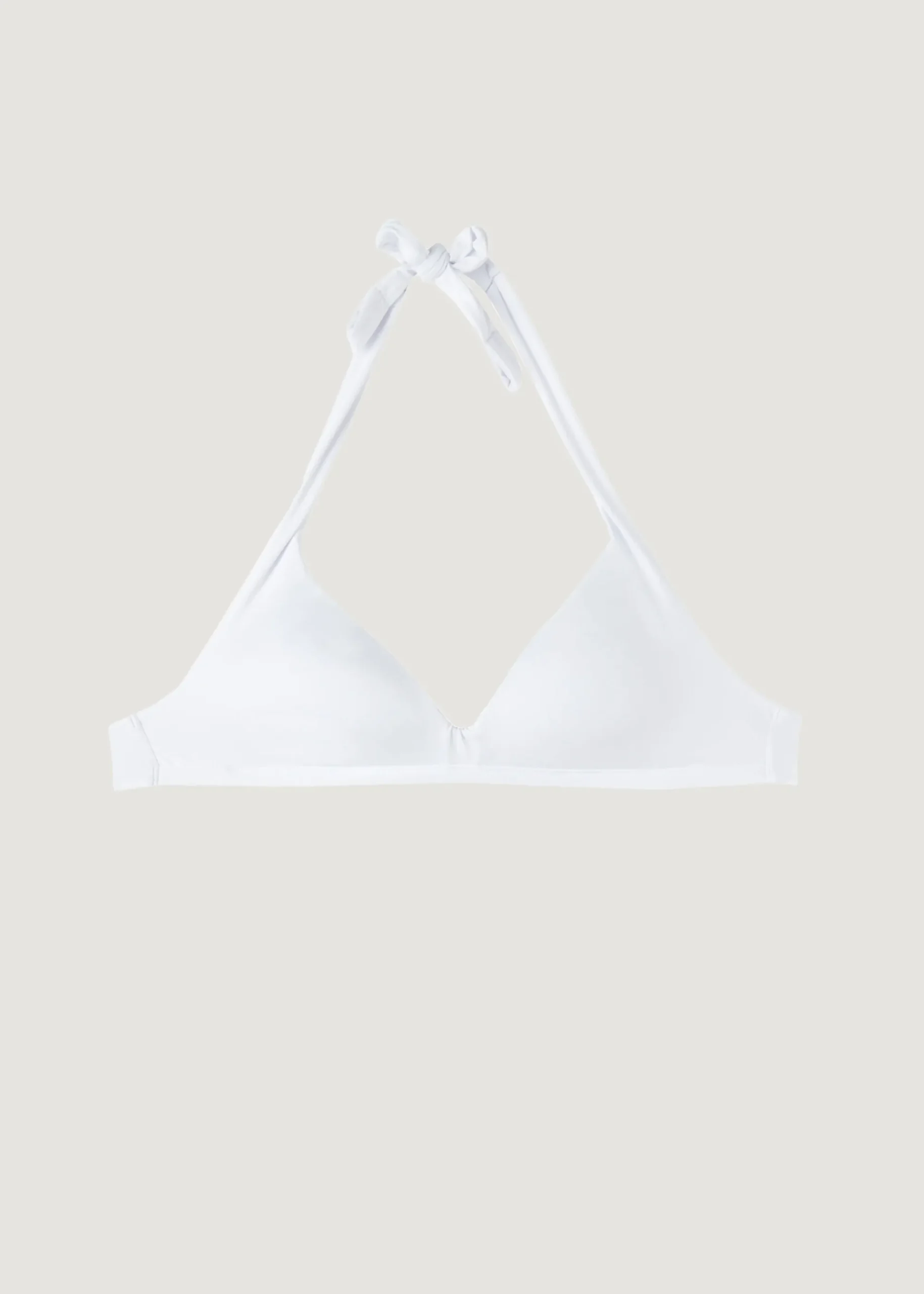 Bikini^Calzedonia Indonesia Soft Padded Triangle Bikini Top 01 - White