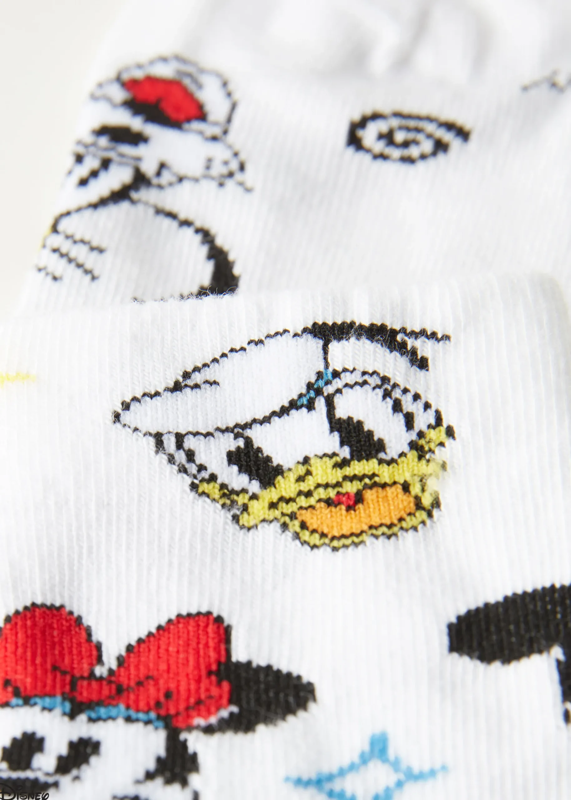Short Socks^Calzedonia Kids' Disney Short Socks 9638 - White Funny Disney