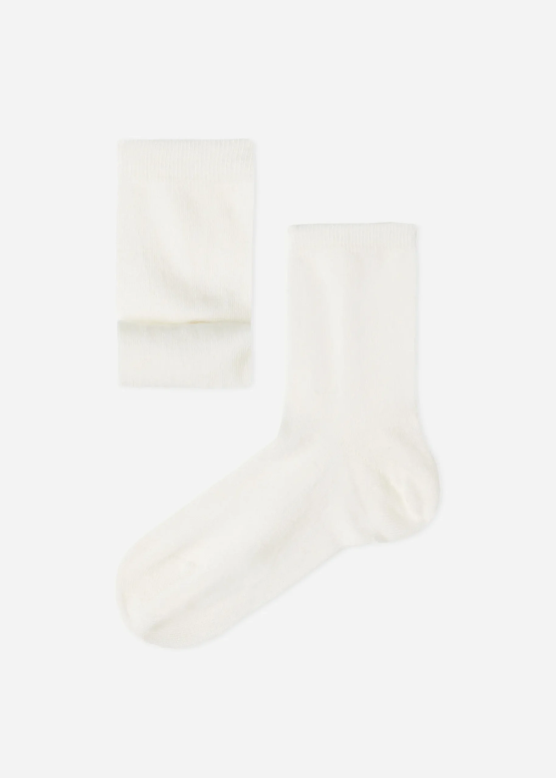 Short Socks^Calzedonia Kids' Short Socks With Cashmere 002 - Cream