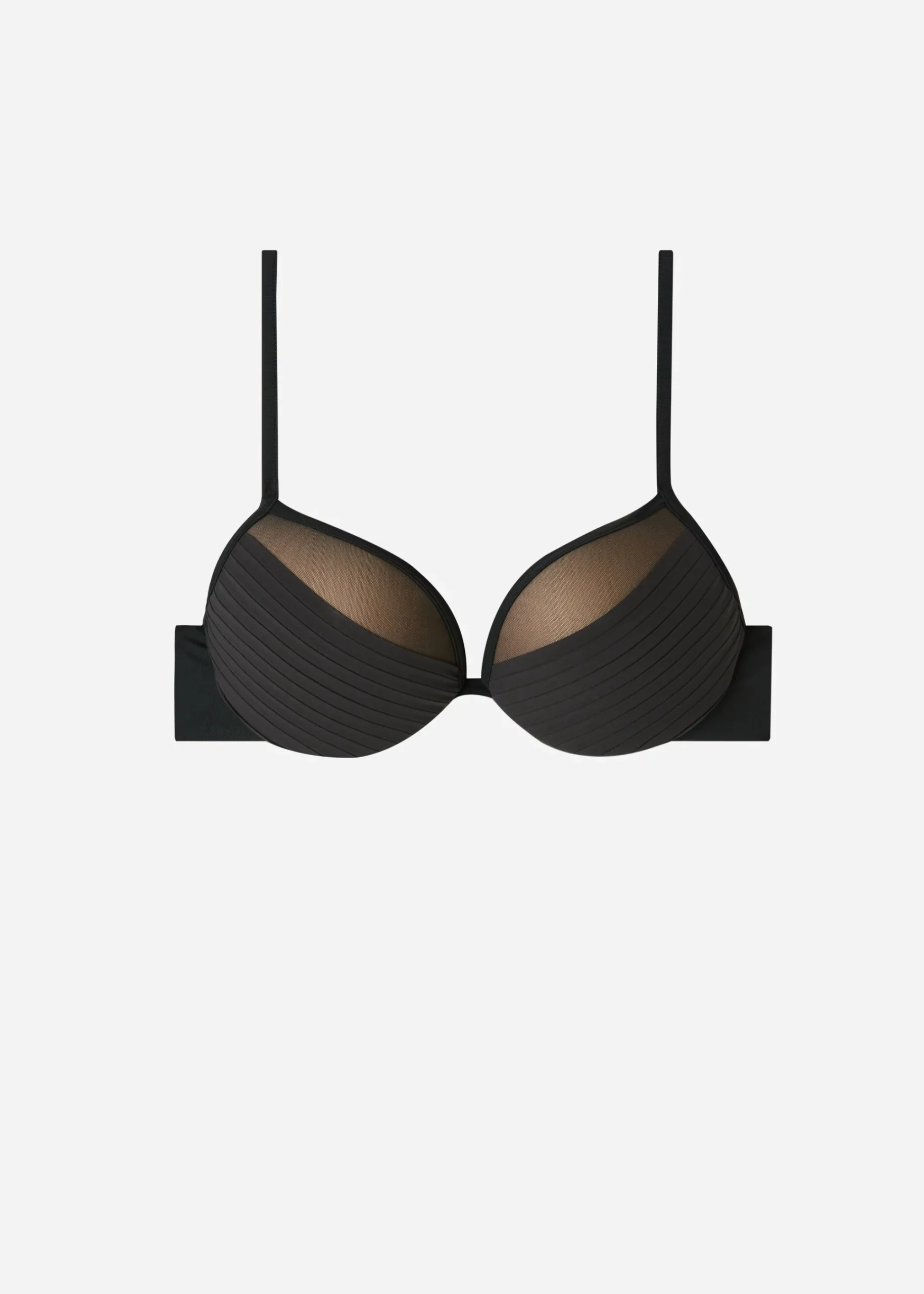 Bikini^Calzedonia Lightly Padded Push-Up Bikini Top Tokyo 716C - Pink Bee