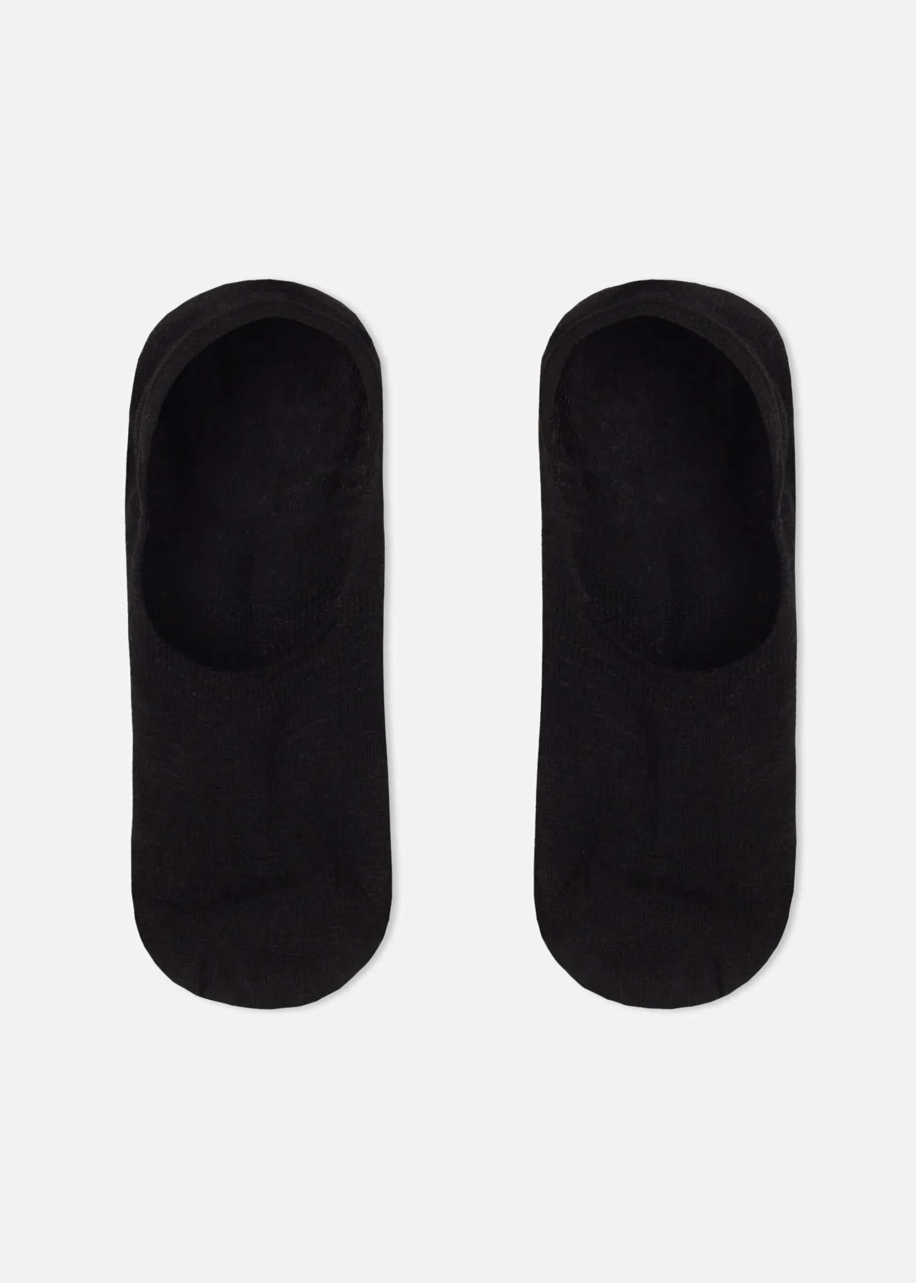 Invisible^Calzedonia Linen And Viscose Invisible Socks 9198 - Black