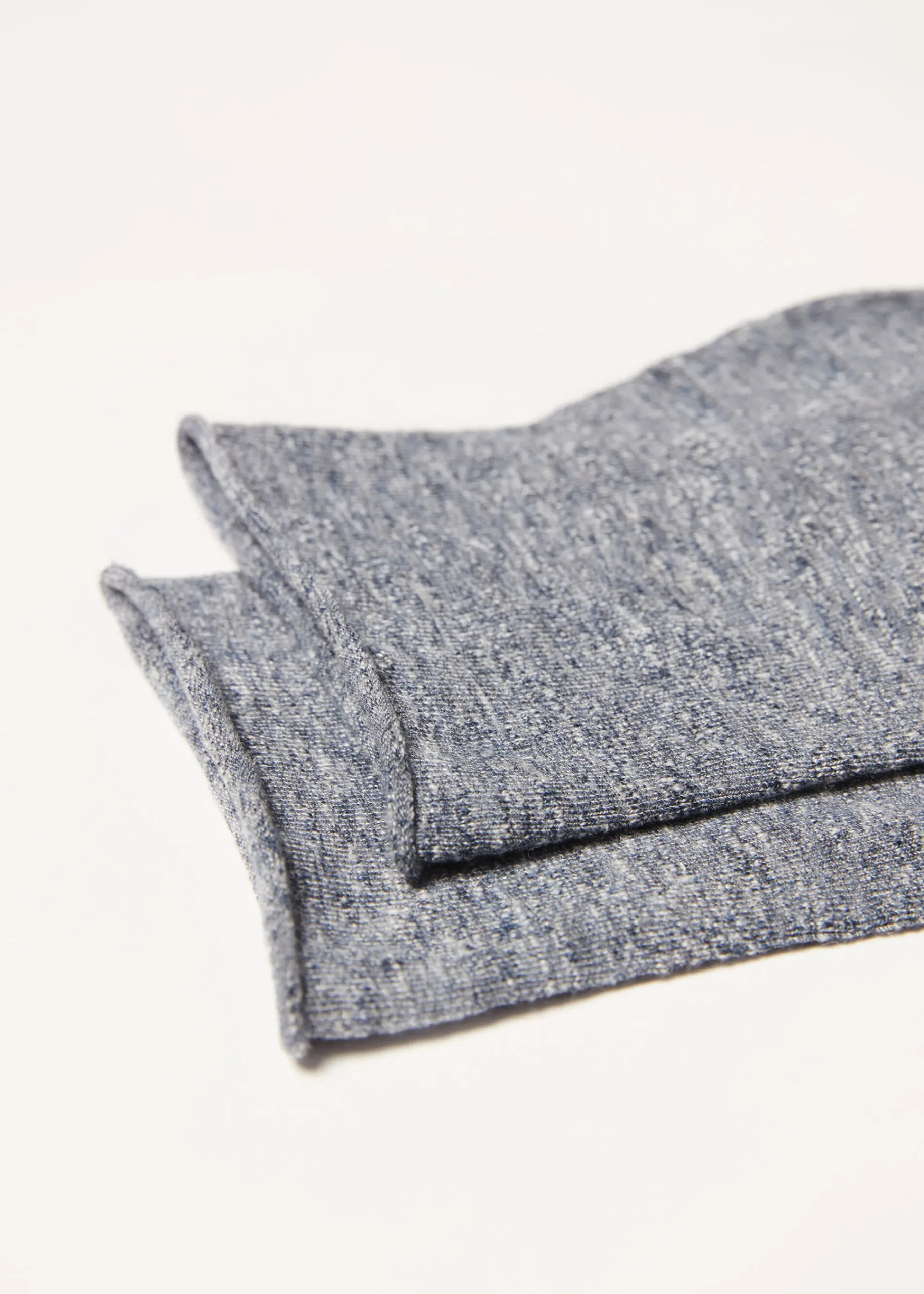 Short Socks^Calzedonia Linen And Viscose Short Socks 9201 - Denim