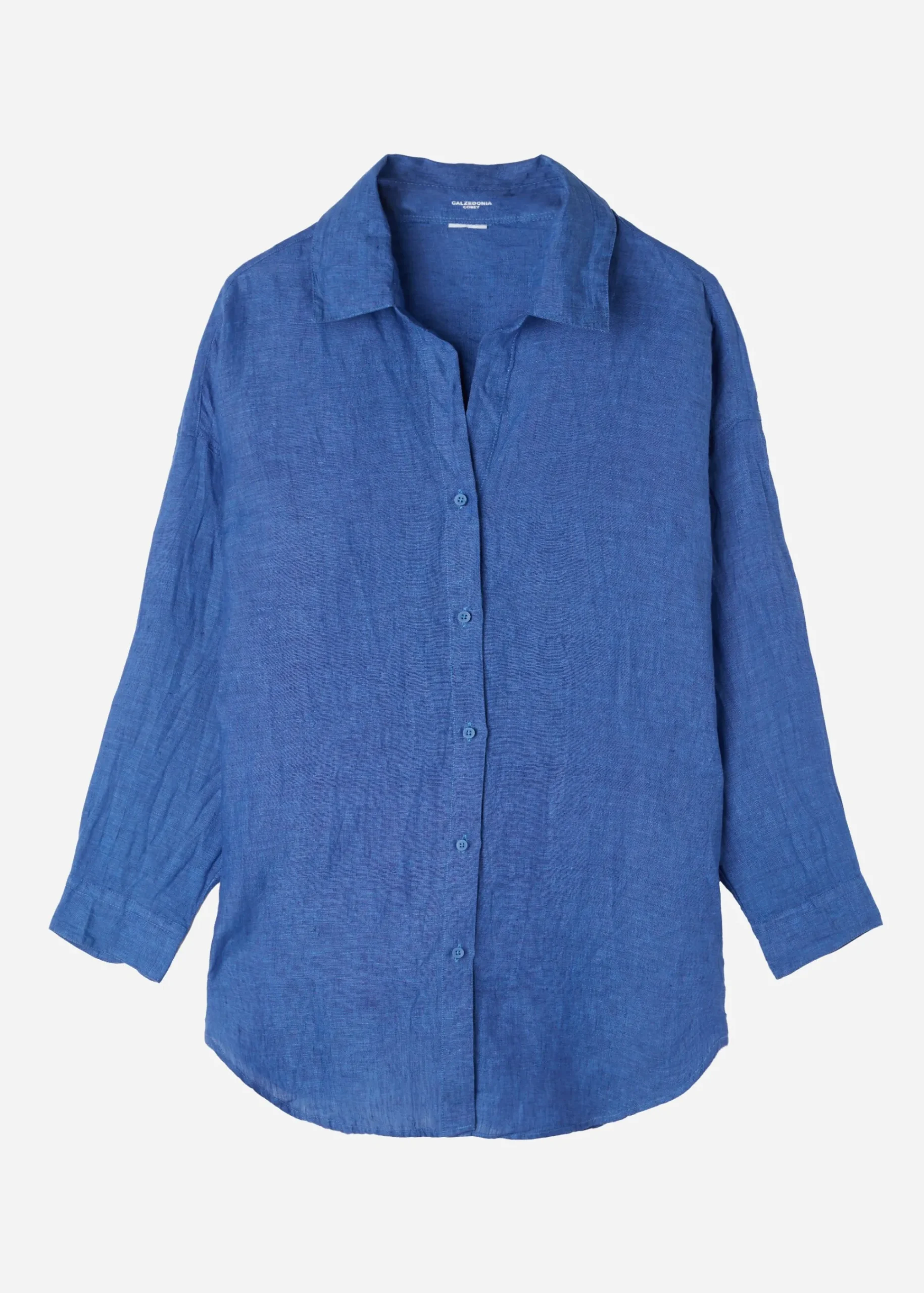 Beachwear^Calzedonia Linen Shirt 504C - Midnight Blue