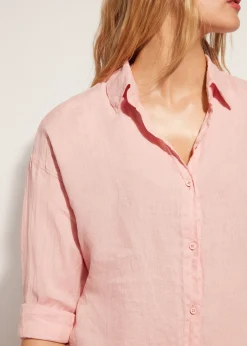Beachwear^Calzedonia Linen Shirt 723C - Light Rose