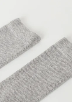 Socks^Calzedonia Long Soft Cotton Socks 408 - Grey Fleece