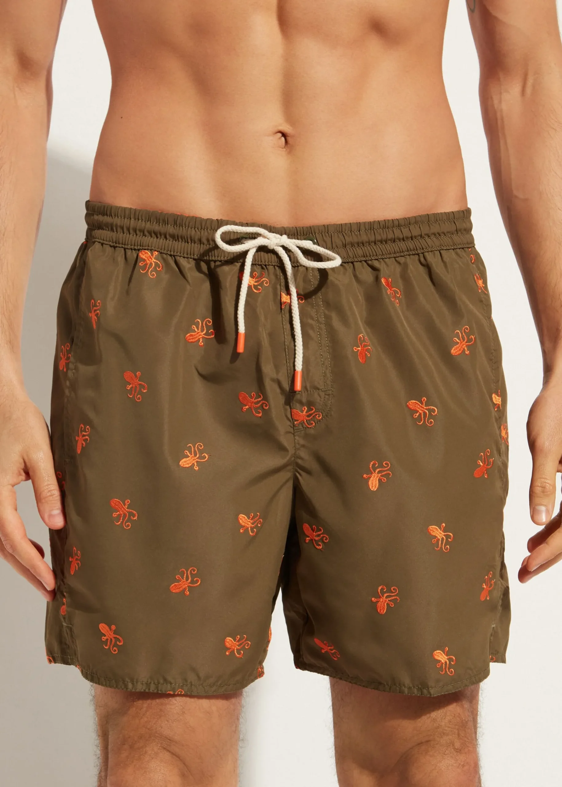 Boxer Shorts^Calzedonia Men's Boxer Swim Shorts Formentera 663C - Octopus Pattern