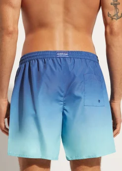 Boxer Shorts^Calzedonia Men's Boxer Swim Shorts Formentera 656C - Shades Of Blue