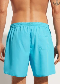 Boxer Shorts^Calzedonia Men's Boxer Swim Shorts Formentera Eco 616C - Turquoise Green