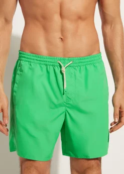Boxer Shorts^Calzedonia Men's Boxer Swim Shorts Formentera Eco 615C - Shiny Green