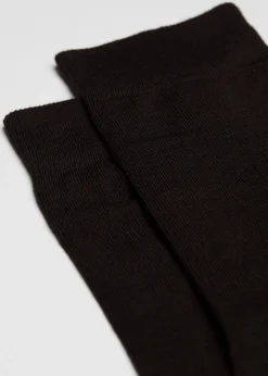 Short Socks^Calzedonia Men's Crew Warm Cotton Socks 015 - Brown