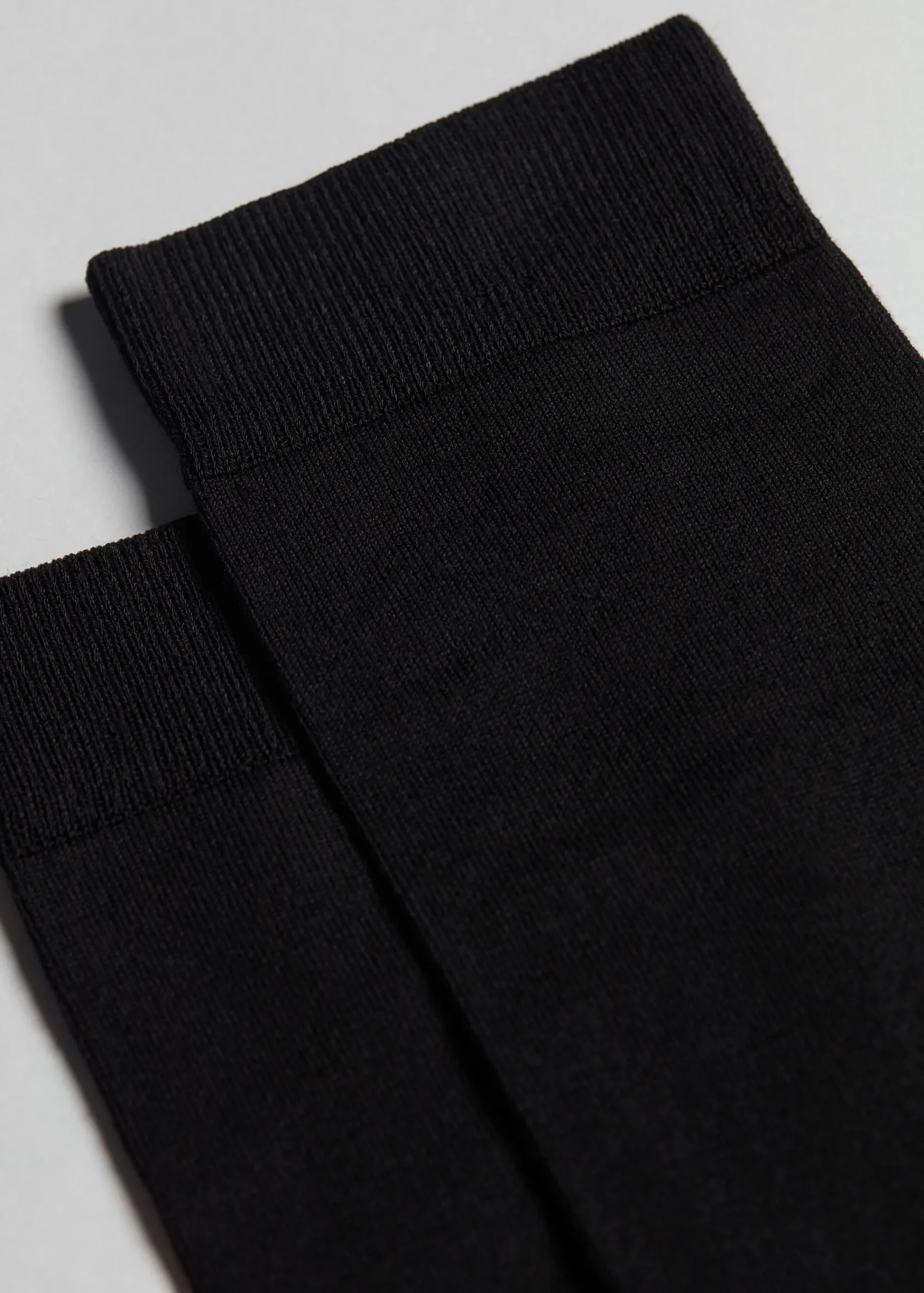 Short Socks^Calzedonia Men's Crewstretch Cotton Socks 019 - Black
