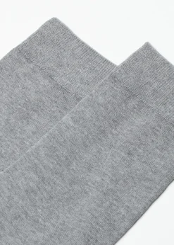 Short Socks^Calzedonia Men's Crewstretch Cotton Socks 809 - Grey Blend