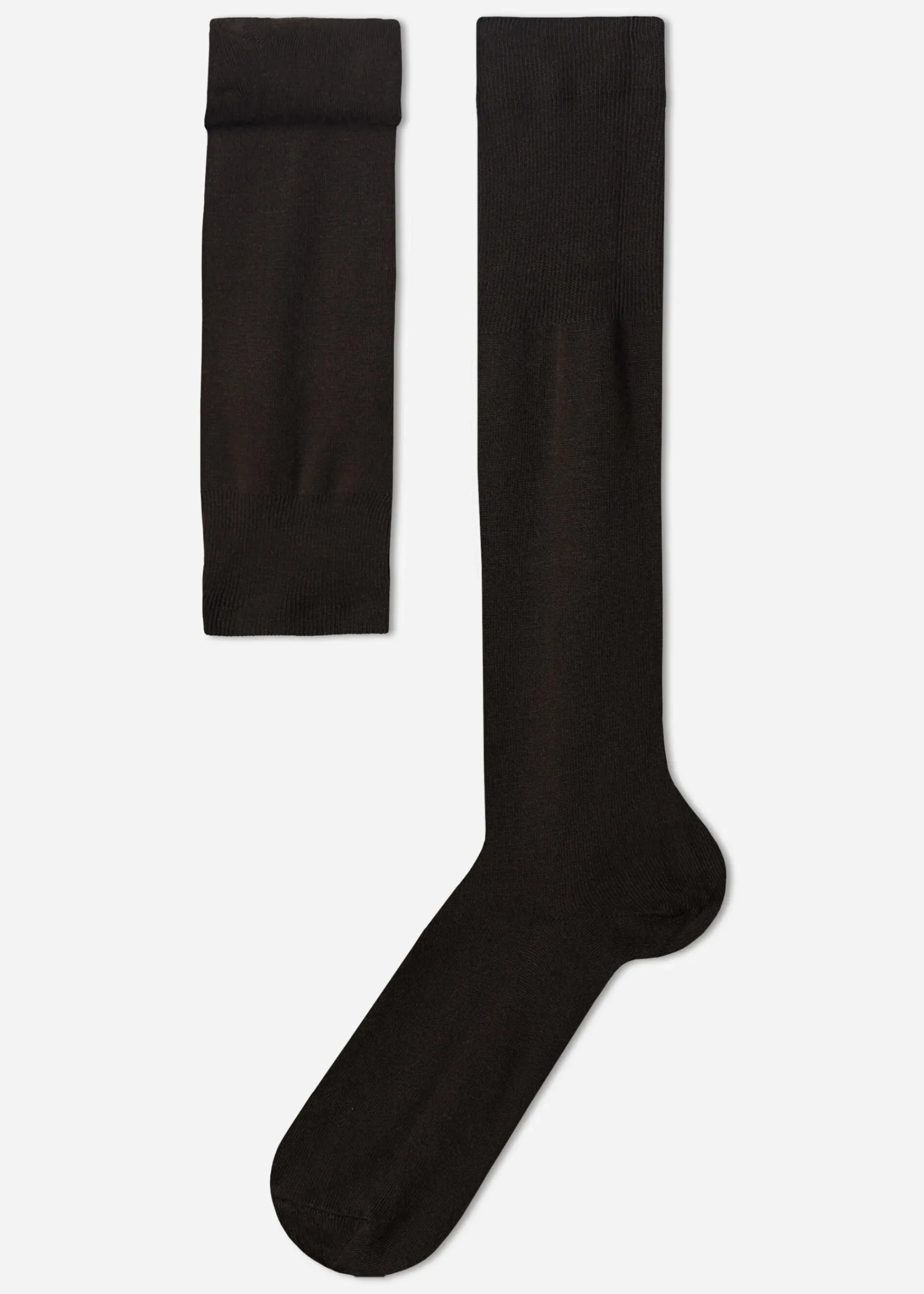 Long Socks^Calzedonia Men's Long Socks With Cashmere 015 - Brown