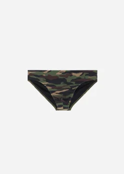 Briefs^Calzedonia Men's Swim Shorts Rio 535C - Camouflage Green