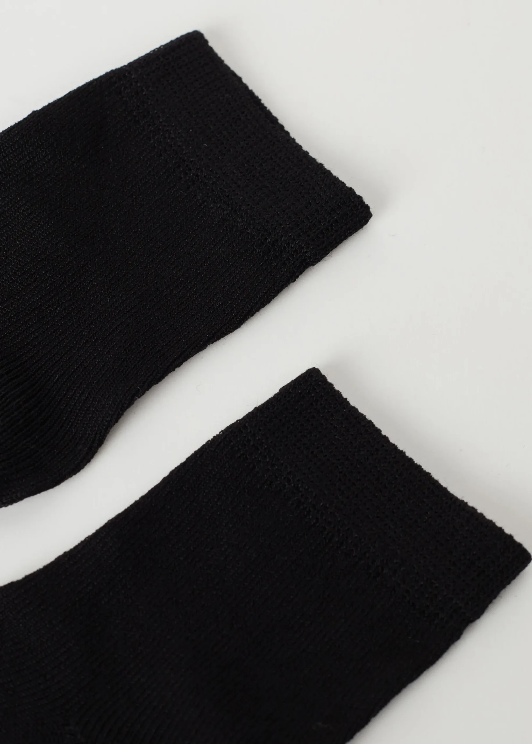 Socks^Calzedonia Newborn Cotton Short Socks 019 - Black