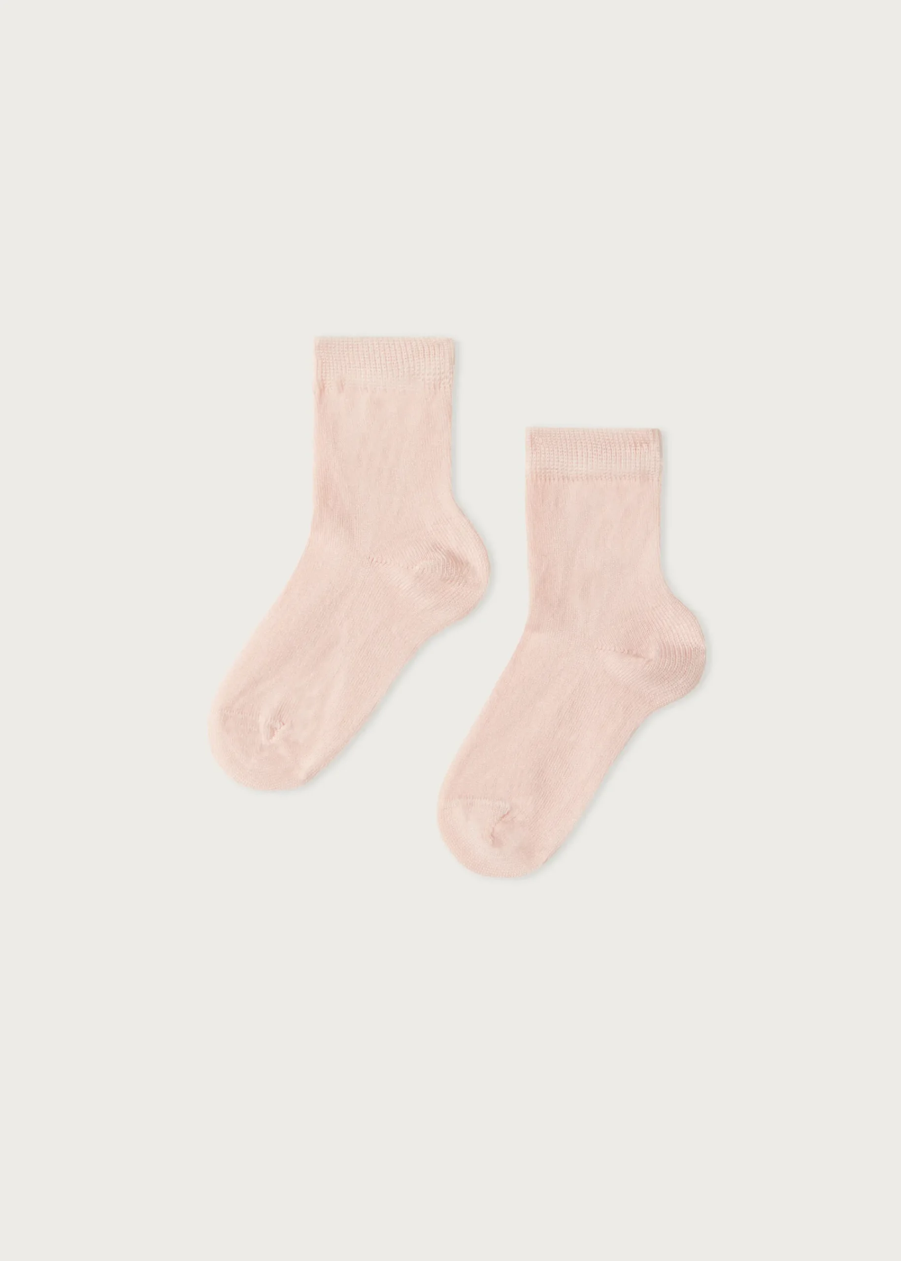 Socks^Calzedonia Newborn Cotton Short Socks 601 - Candy Pink