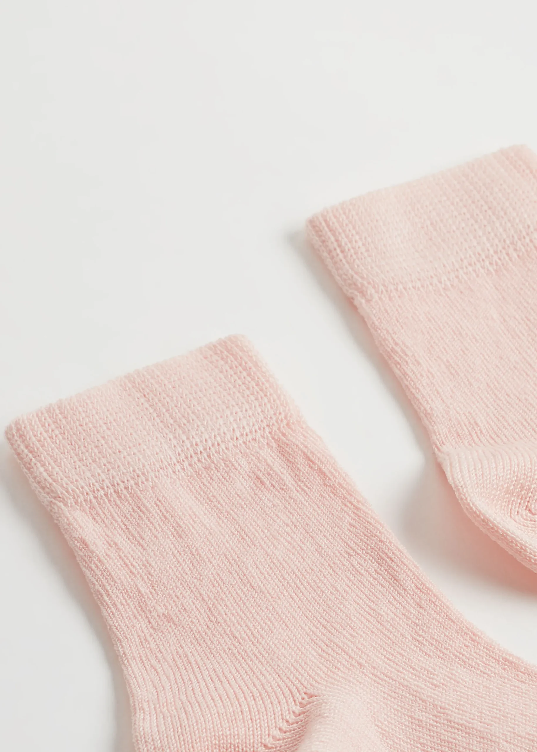 Socks^Calzedonia Newborn Cotton Short Socks 601 - Candy Pink