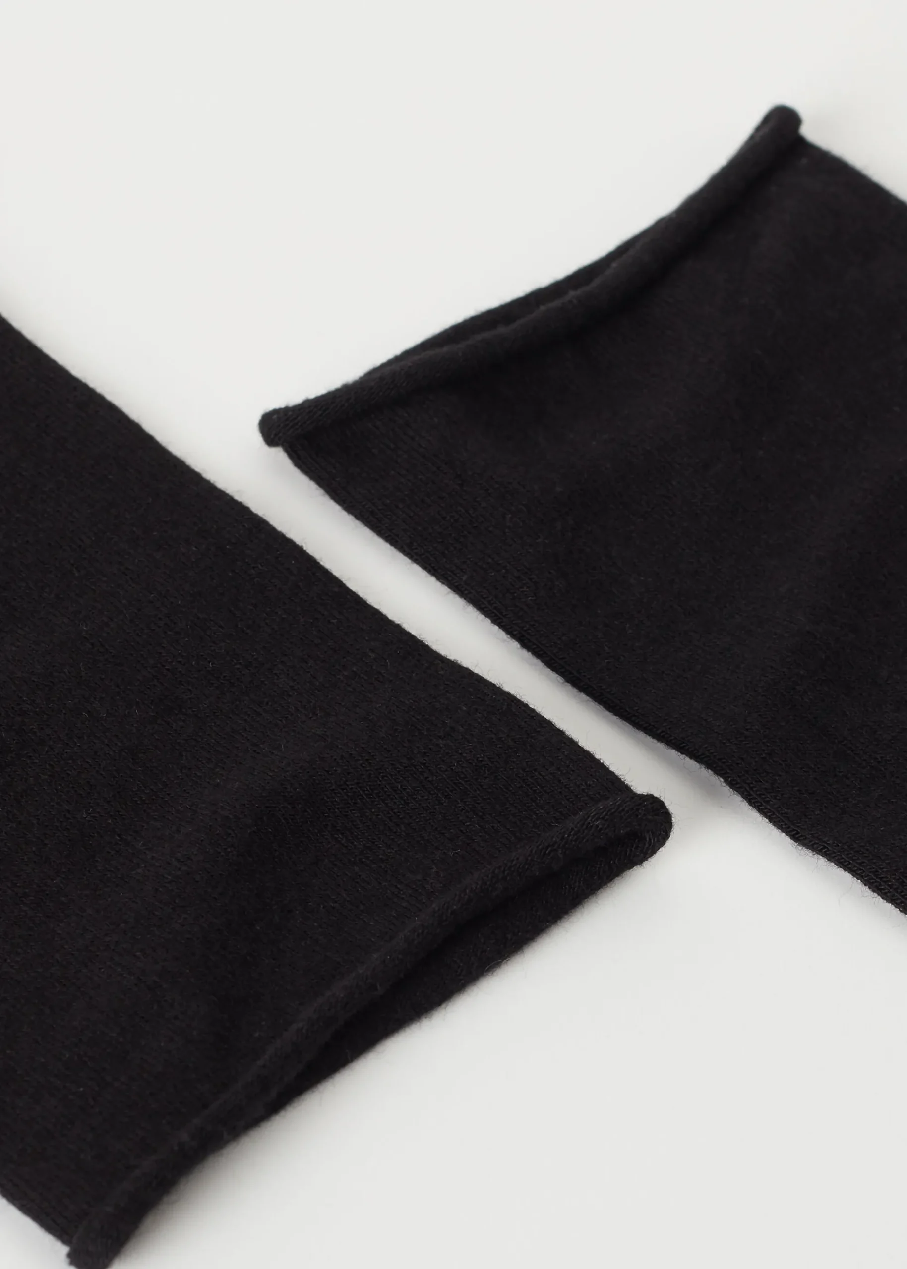 Short Socks^Calzedonia Non-Elastic Cotton Ankle Socks 019 - Black