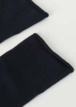 Short Socks^Calzedonia Non-Elastic Cotton Ankle Socks 016 - Blue