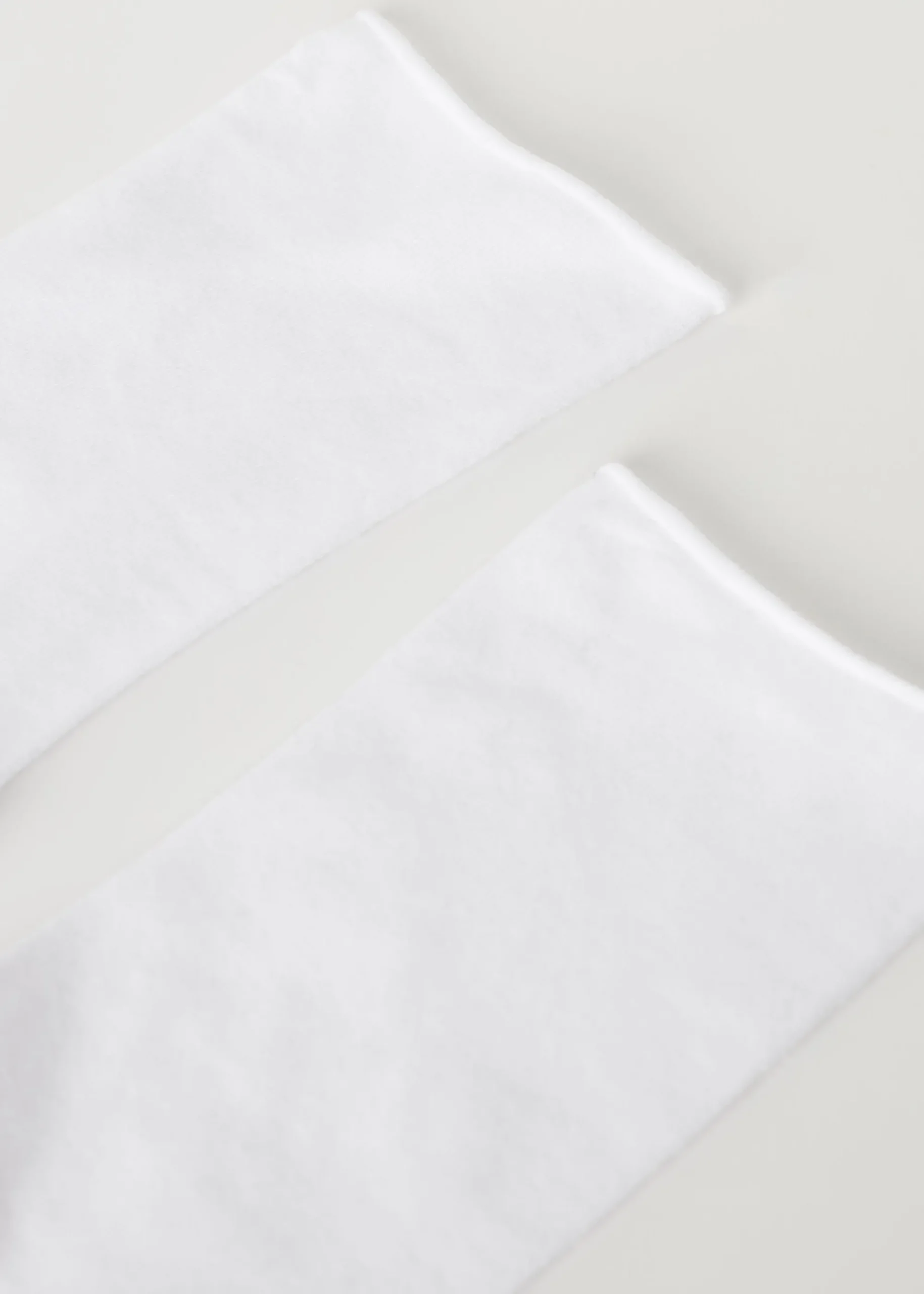 Short Socks^Calzedonia Non-Elastic Cotton Ankle Socks 001 - White