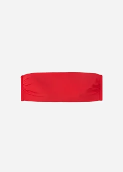 Bikini^Calzedonia Padded Bandeau Bikini Top Indonesia 645C - Summer Red