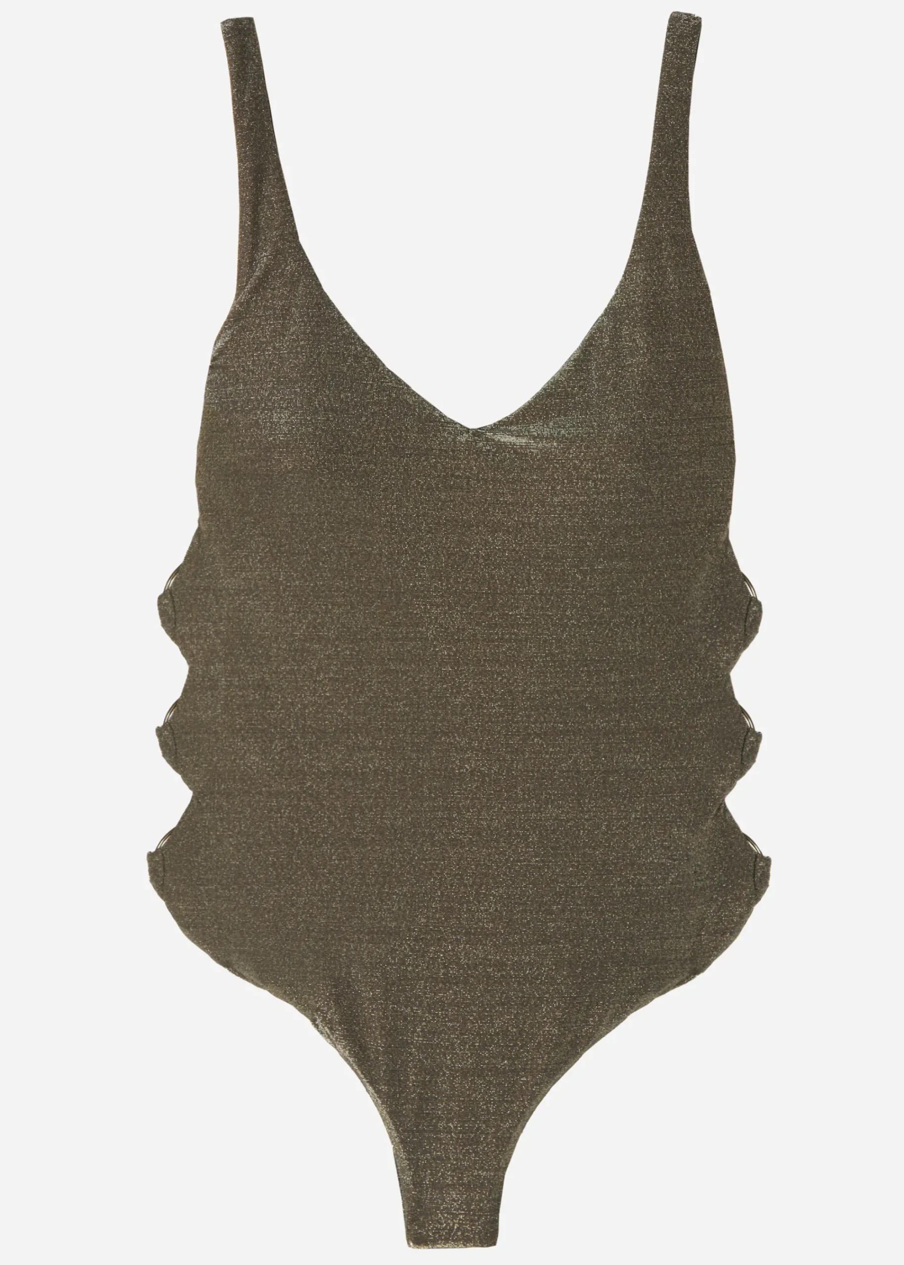 One-Piece Swimswuits^Calzedonia Padded Swimsuit Hollywood 559C - Shiny Black