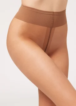 Sheer Tights^Calzedonia Premium Matt Second Skin 15 Denier Tights 1287 - Nude 8 - Tropical