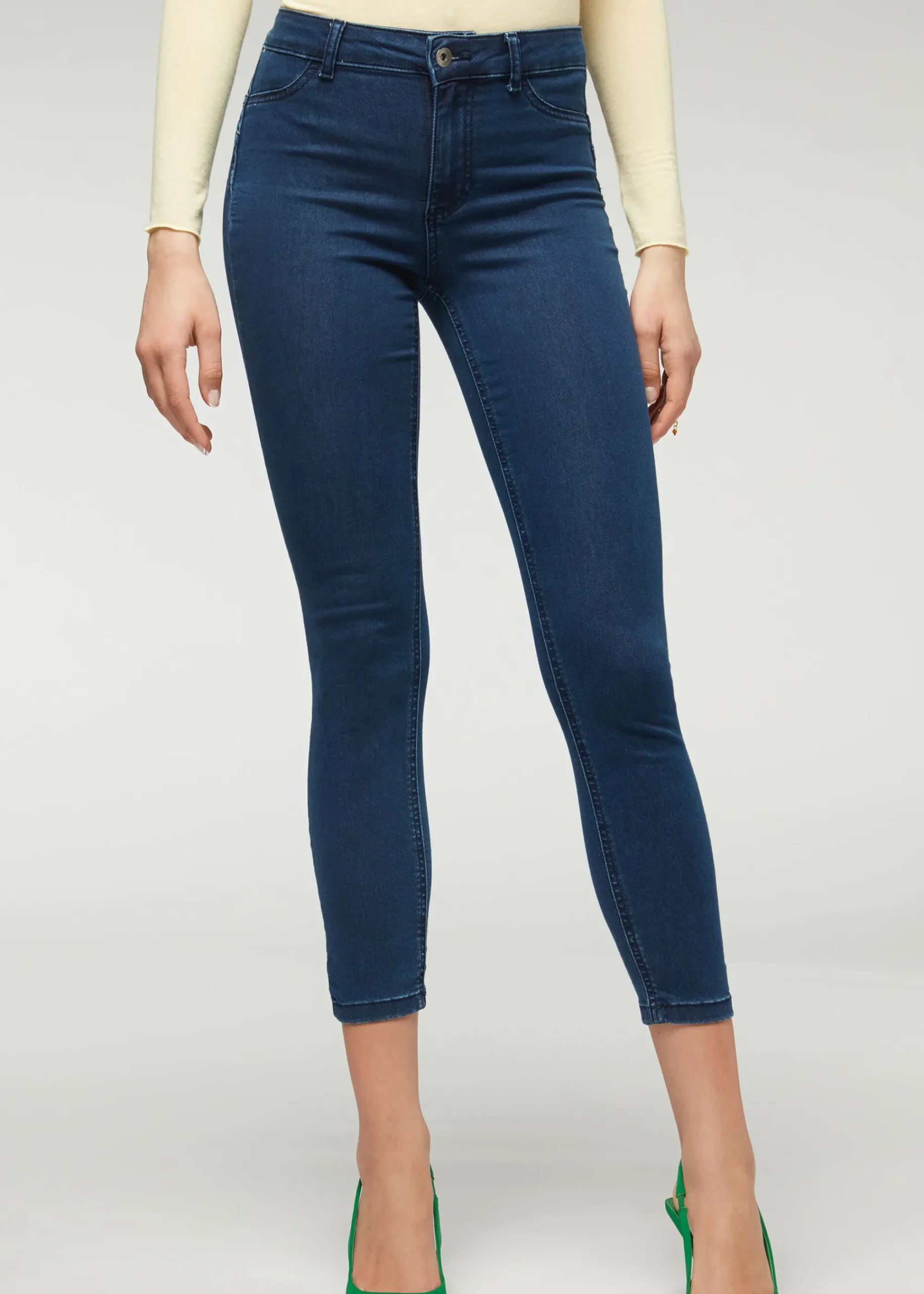 Jeans^Calzedonia Push-Up And Soft Touch Jeans 5098 - Blu Medio Jeans