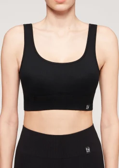 Fitness Top^Calzedonia Ribbed Seamless Sport Top 019 - Black
