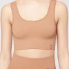 Fitness Top^Calzedonia Ribbed Seamless Sport Top 5275 - Caramel