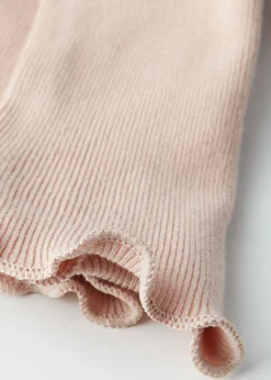 Short Socks^Calzedonia Ribbed Short Socks 9622 - Powder Pink Romantic Rib