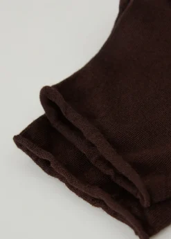 Short Socks^Calzedonia Seamless Short Socks With Cashmere 745 - Brown