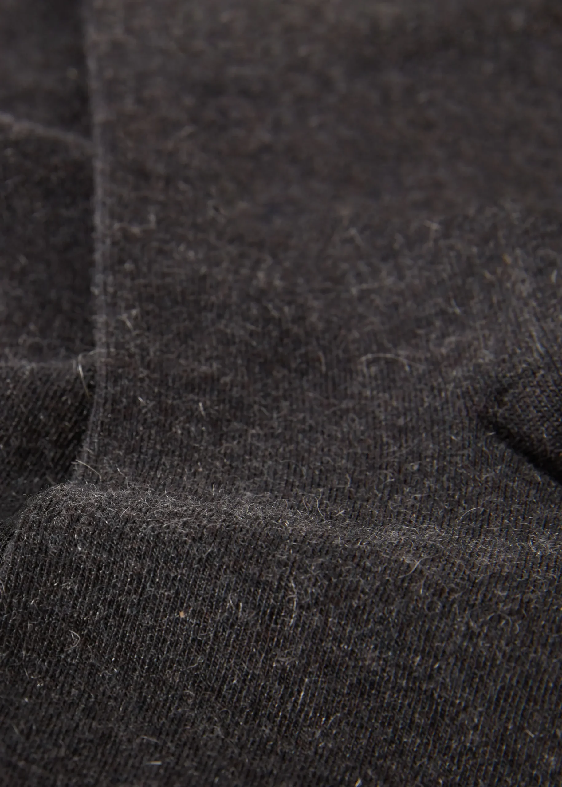 Short Socks^Calzedonia Seamless Short Socks With Cashmere 711 - Charcoal Grey Blend